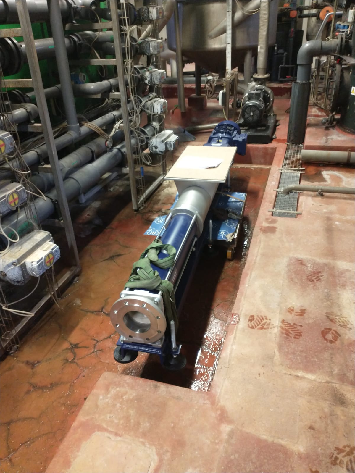 aanpassing transferpomp