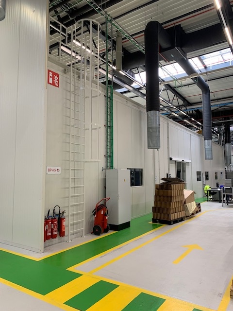 laboruimte sandwichpanelen