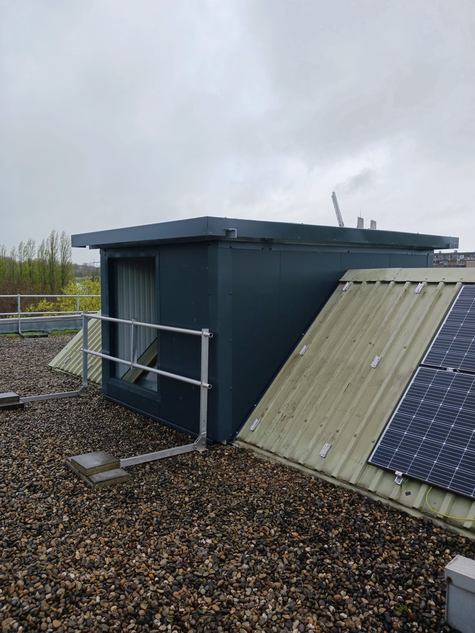 opbouw torenstructuur machineverplaatsing