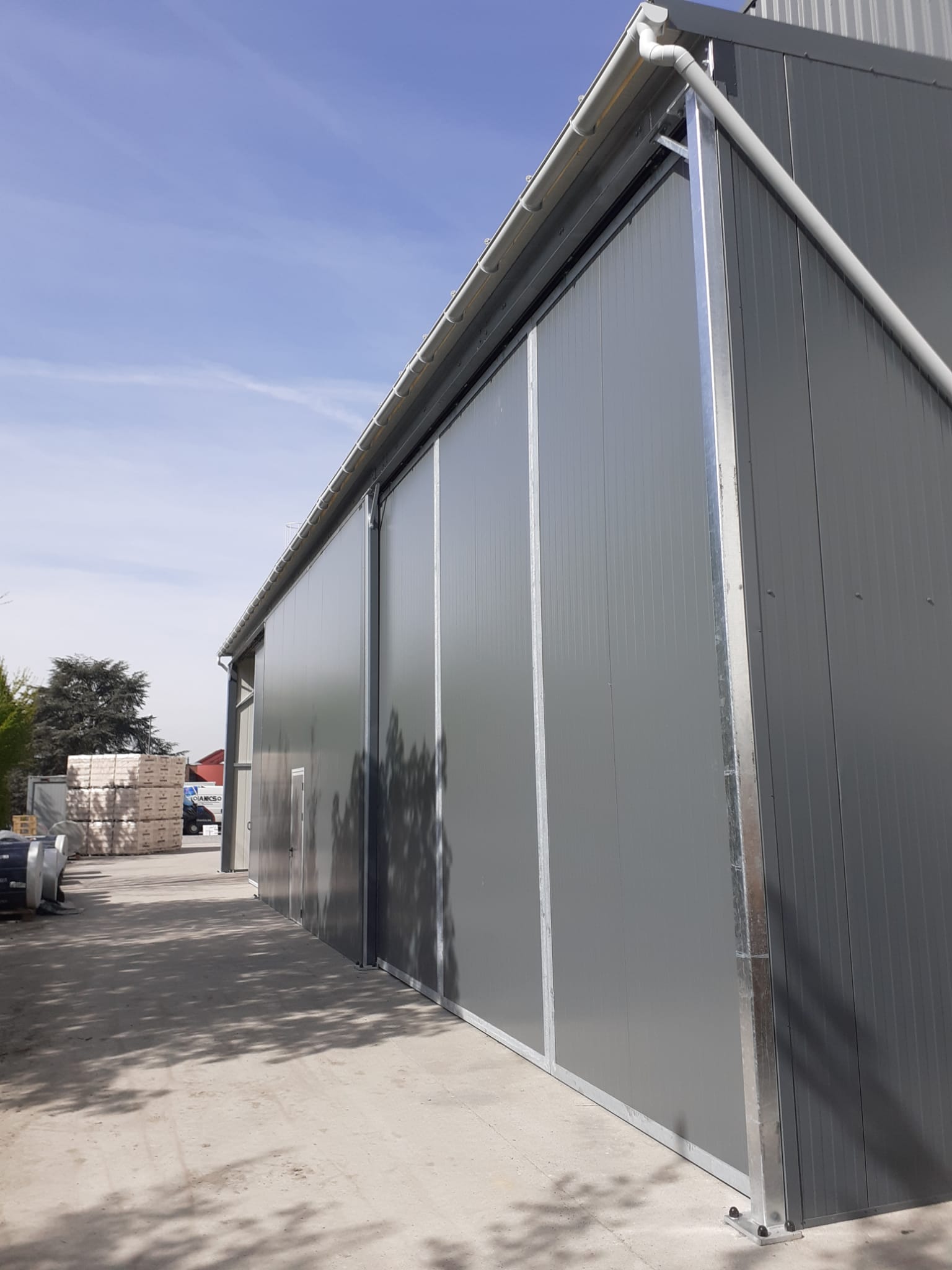 overkapping palettenlijn