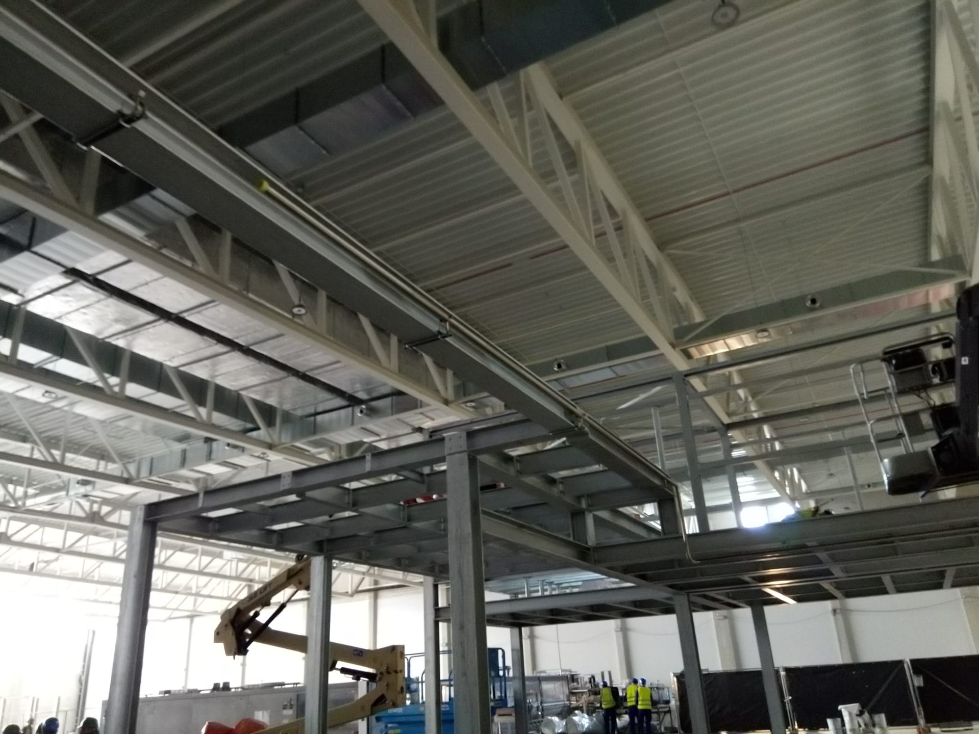 rvs draagstructuur piping machinerie