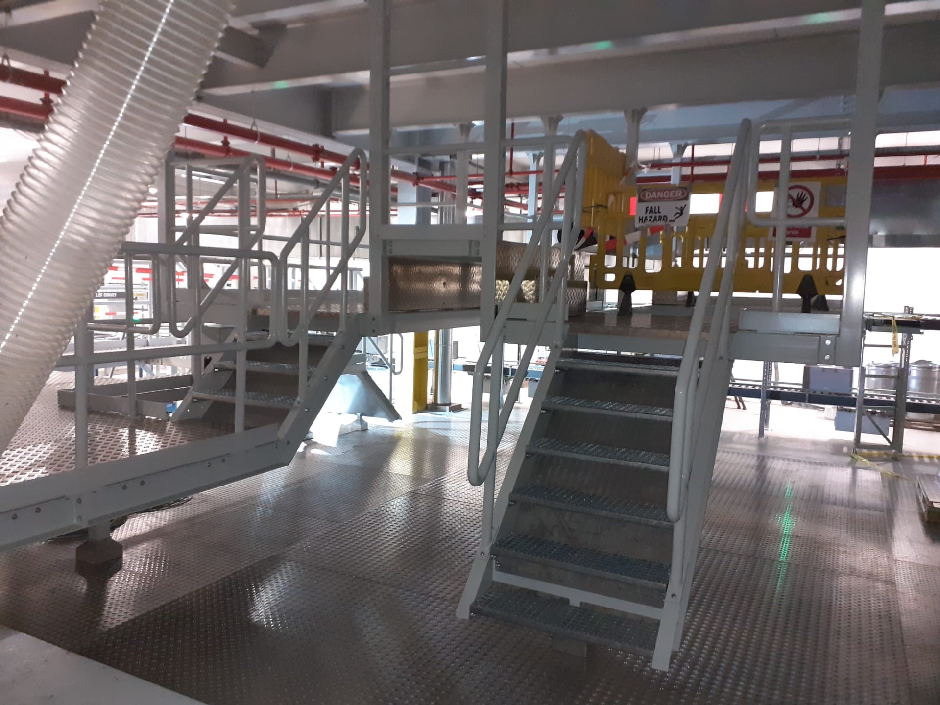 stalen platformen productielijnen