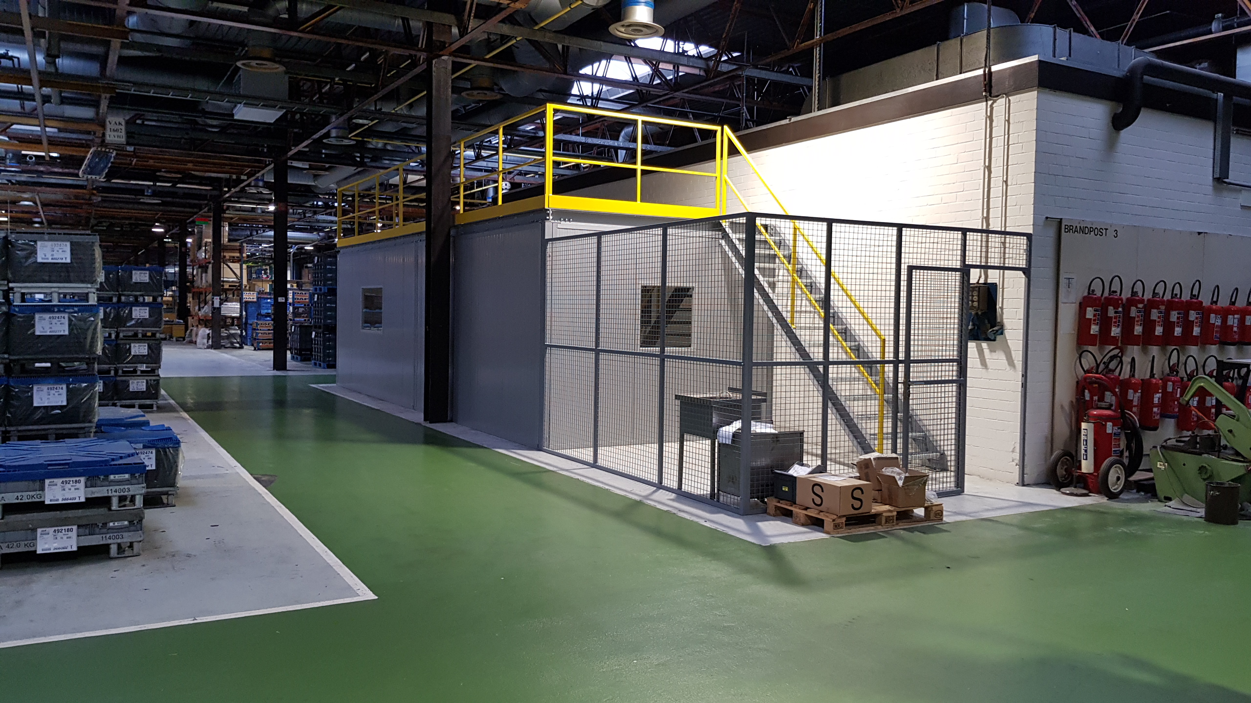 voorbereidingsruimte daktoegang